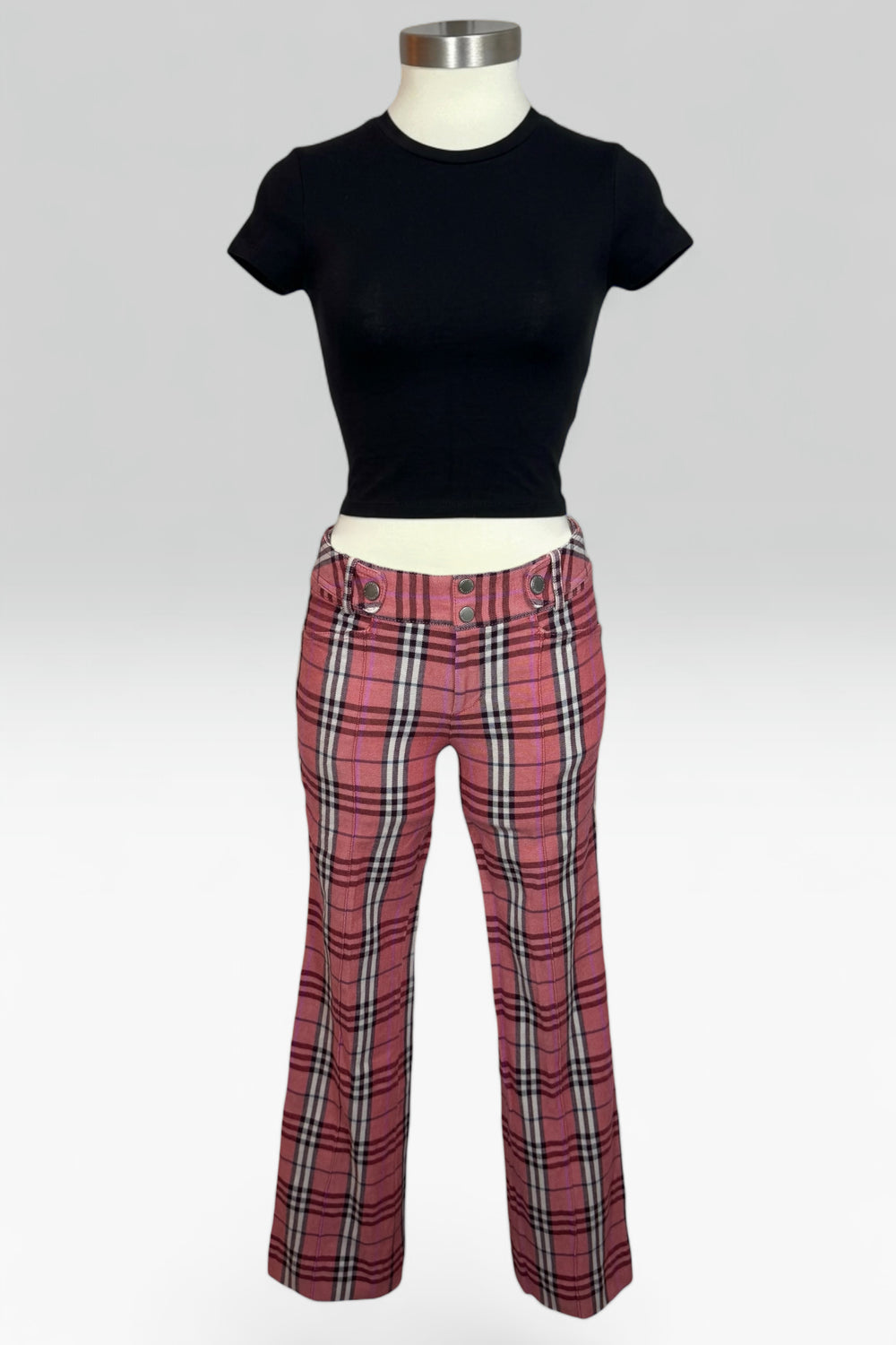 COMING SOON: Burberry Blue Label Pink Nova Check Pants