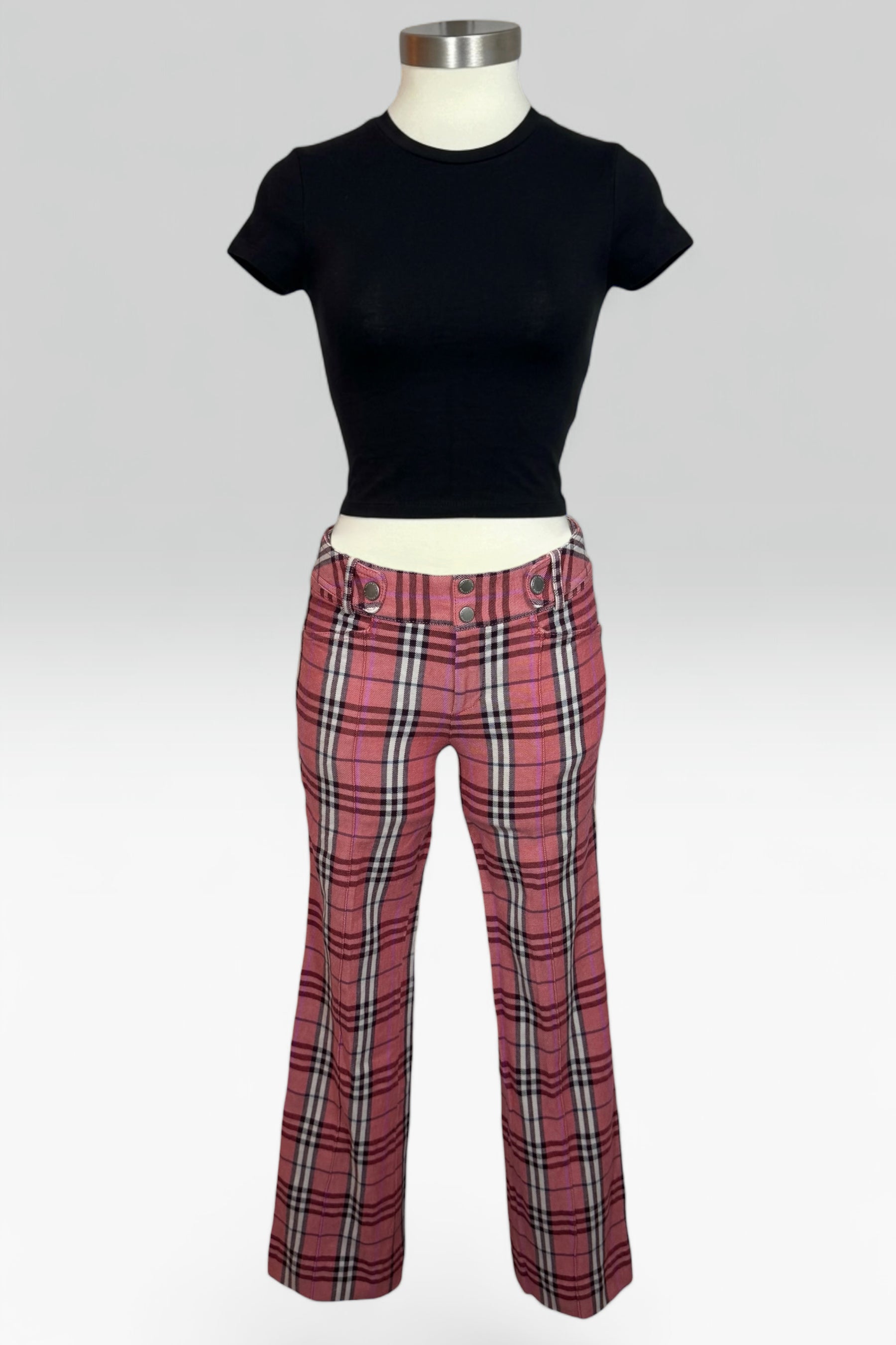 COMING SOON: Burberry Blue Label Pink Nova Check Pants