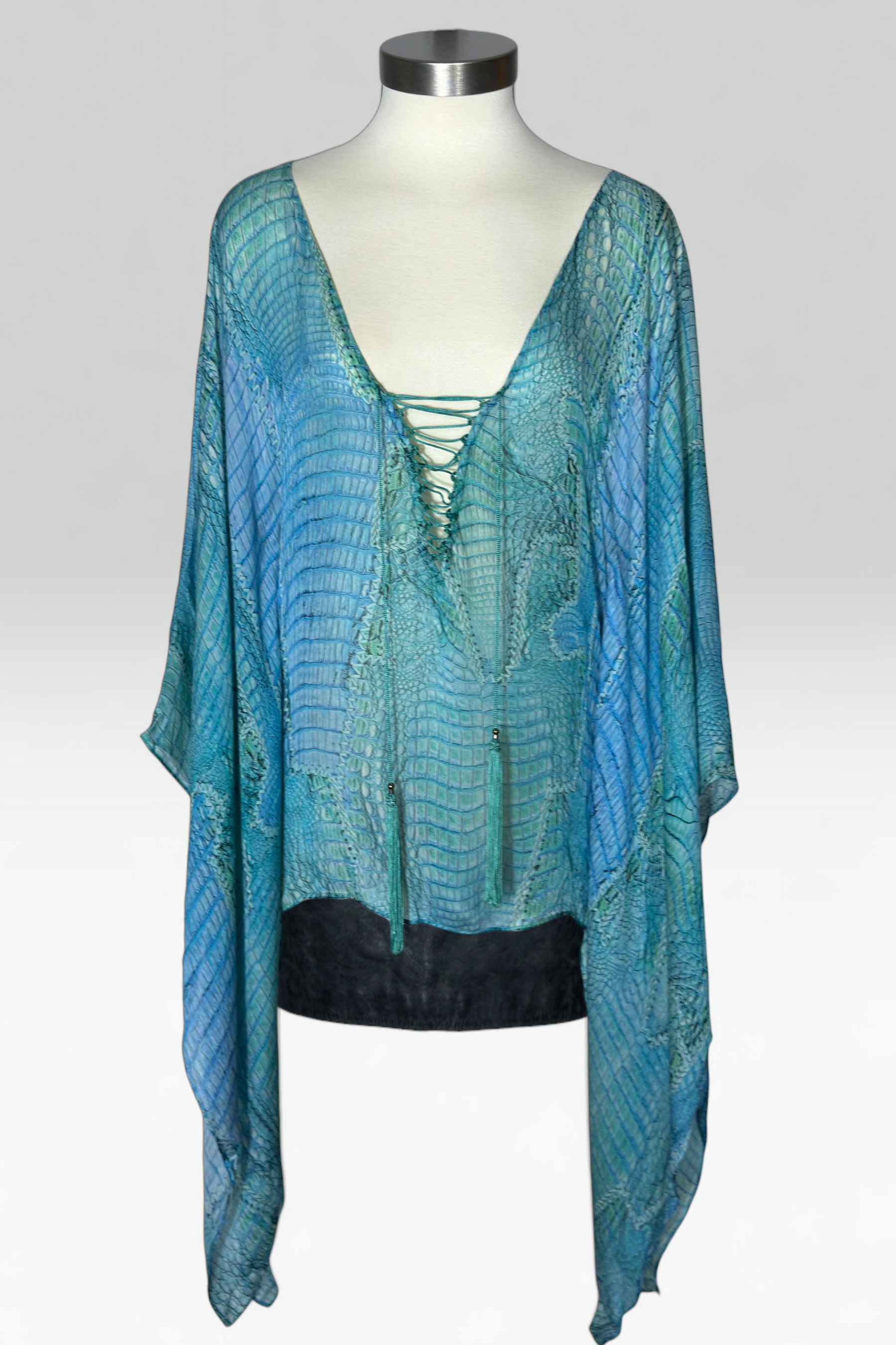 COMING SOON: Roberto cavalli aqua snake print top