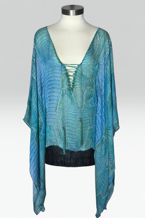 COMING SOON: Roberto cavalli aqua snake print top