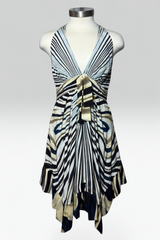 COMING SOON: Roberto Cavalli animal print silk mini dress