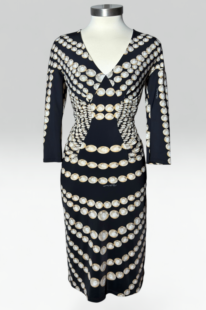 COMING SOON: Roberto cavalli oversized pearl print dress
