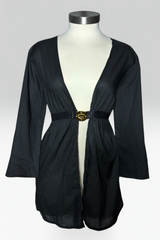 Coming soon: just cavalli beachwear belted cover-up tunic