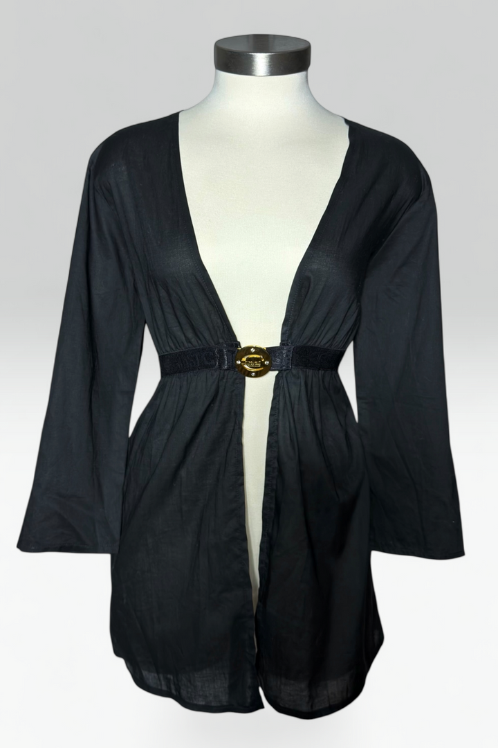 Coming soon: just cavalli beachwear belted cover-up tunic