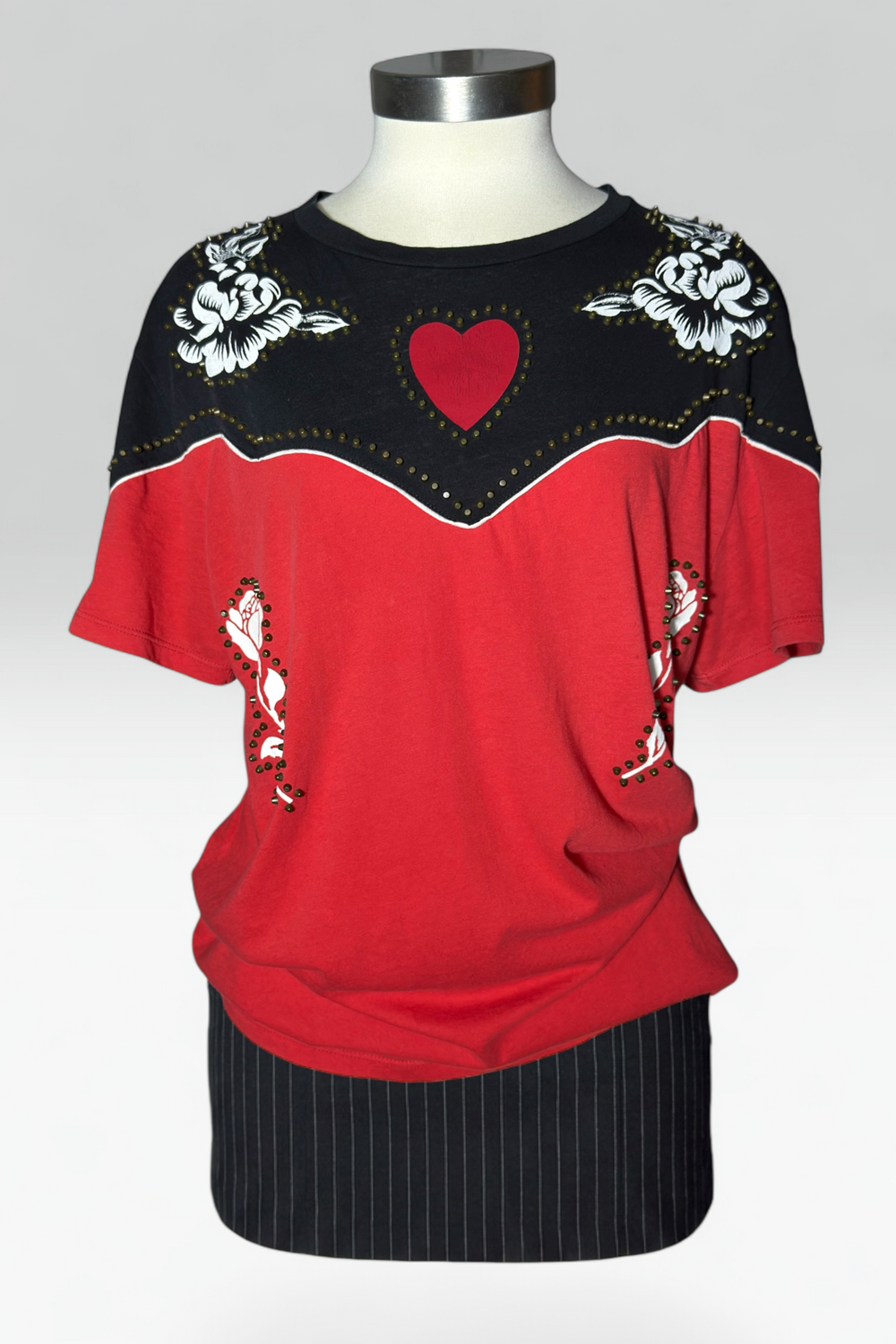 coming soon: Gucci roses & studs western tshirt