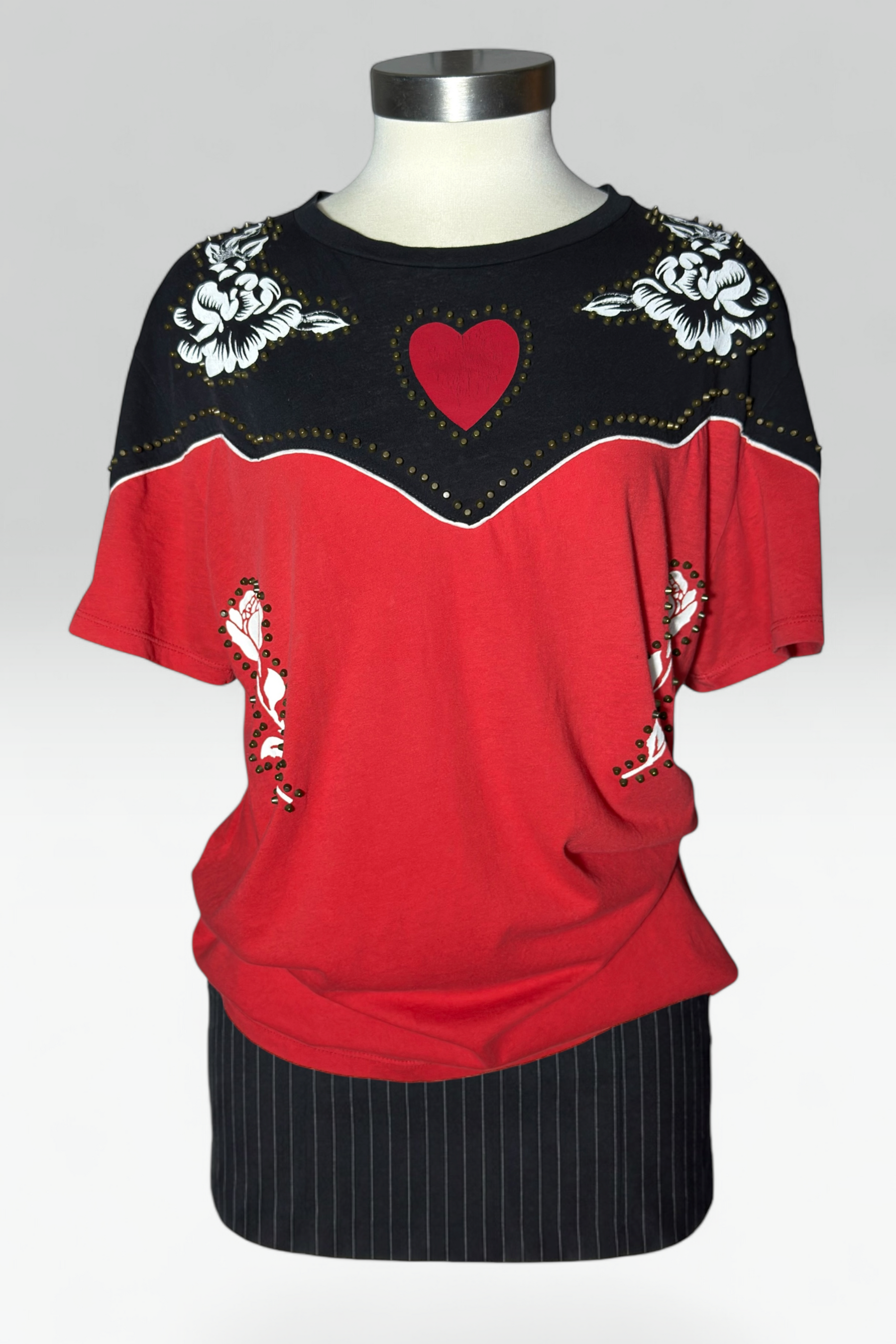 coming soon: Gucci roses & studs western tshirt