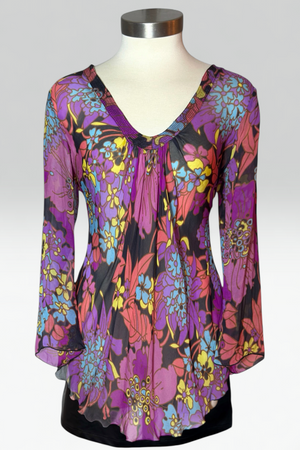 Coming soon: nolita floral silk top
