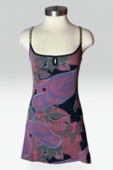 Coming soon: custo Barcelona metal chain strap floral print mini dress