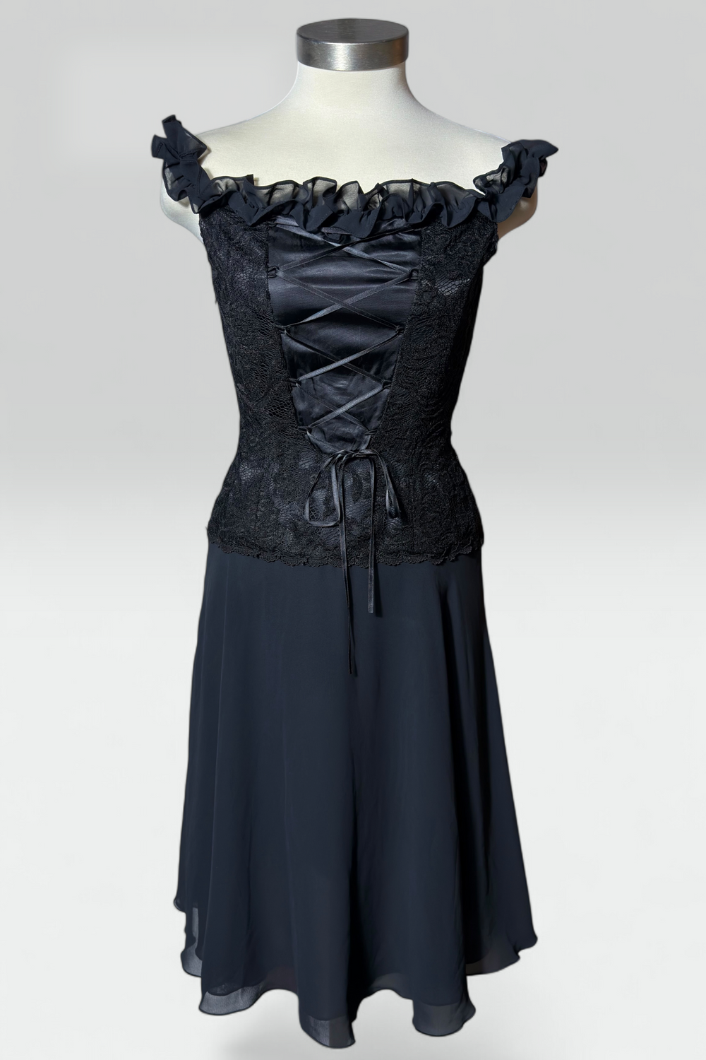 COMING SOON: LOLITA LEMPICKA RUFFLE SLEEVE CORSET DRESS