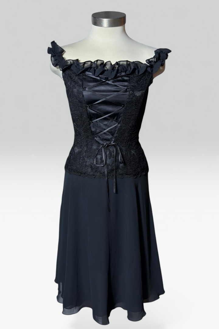 COMING SOON: LOLITA LEMPICKA RUFFLE SLEEVE CORSET DRESS
