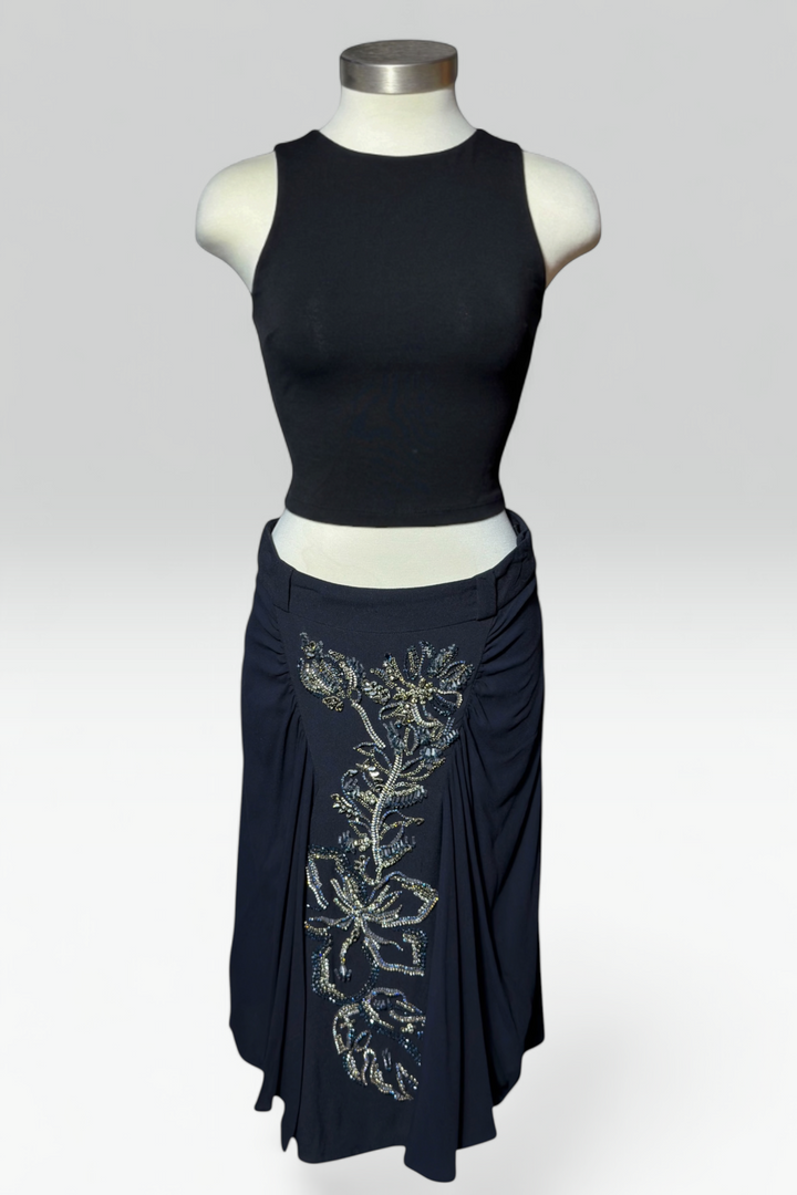 COMING SOON: PRADA FLORAL EMBELLISHED SKIRT