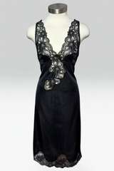 Coming soon: CHRISTIAN DIOR BLACK LACE SLIP DRESS