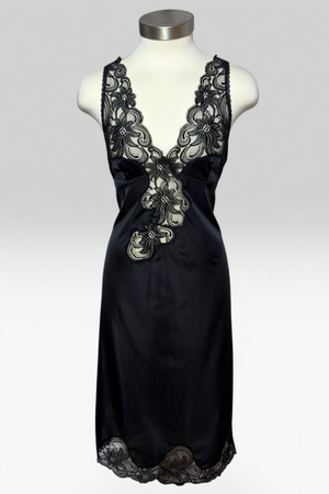 Coming soon: CHRISTIAN DIOR BLACK LACE SLIP DRESS