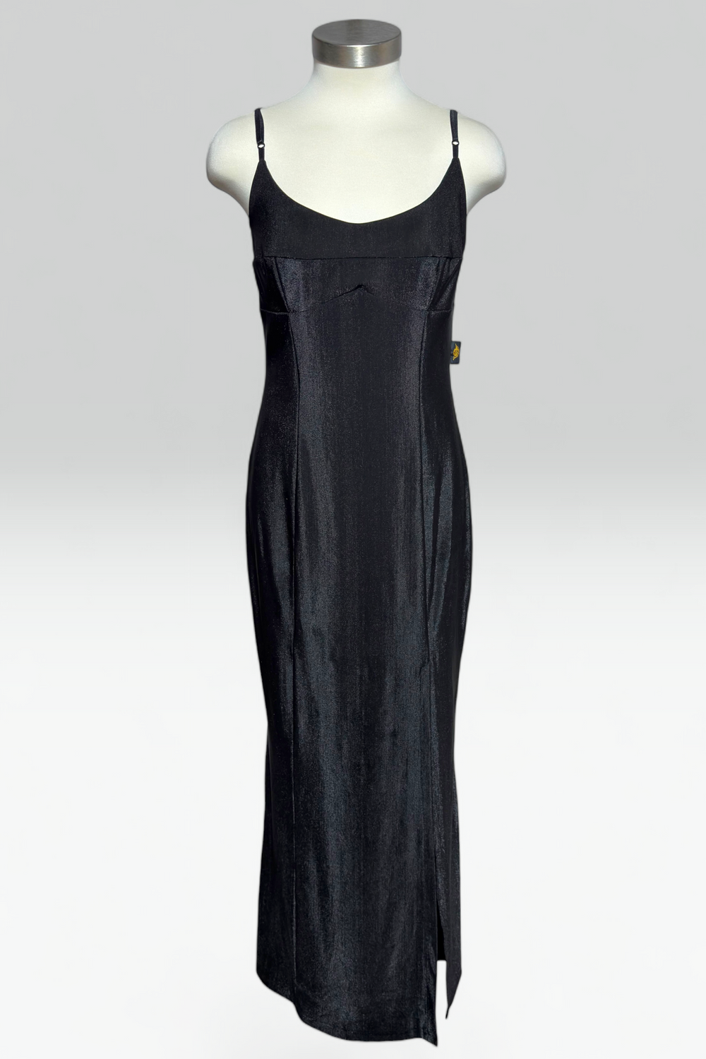 COMING SOON: DES FILLES À LA VANILLE BLACK SHIMMER MAXI DRESS