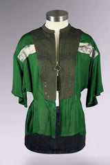 Akane Utsunomiya Silk Multi-Closure Panel Top | Japanese Secondhand