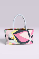 Emilio Pucci Abstract Print Mini Canvas Tote Bag | Italian Secondhand