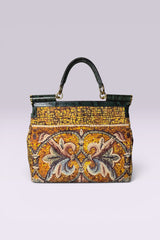 Dolce & Gabbana Byzantine Mosaic Print Bag | Italian Secondhand