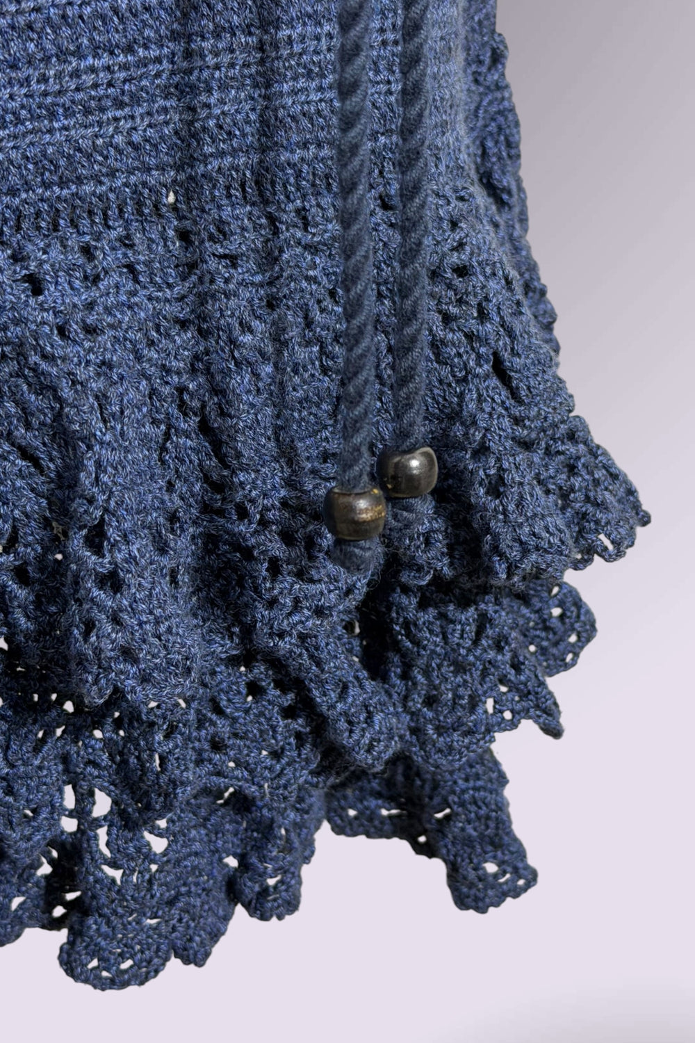 Ralph Lauren Crochet Knit Midi Skirt | American Vintage