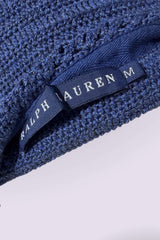 Ralph Lauren Crochet Knit Midi Skirt | American Vintage