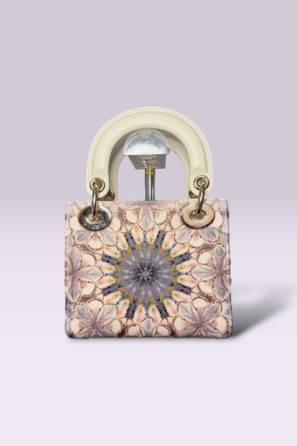Lady Dior Mini Embroidered Beaded Bag | French Secondhand