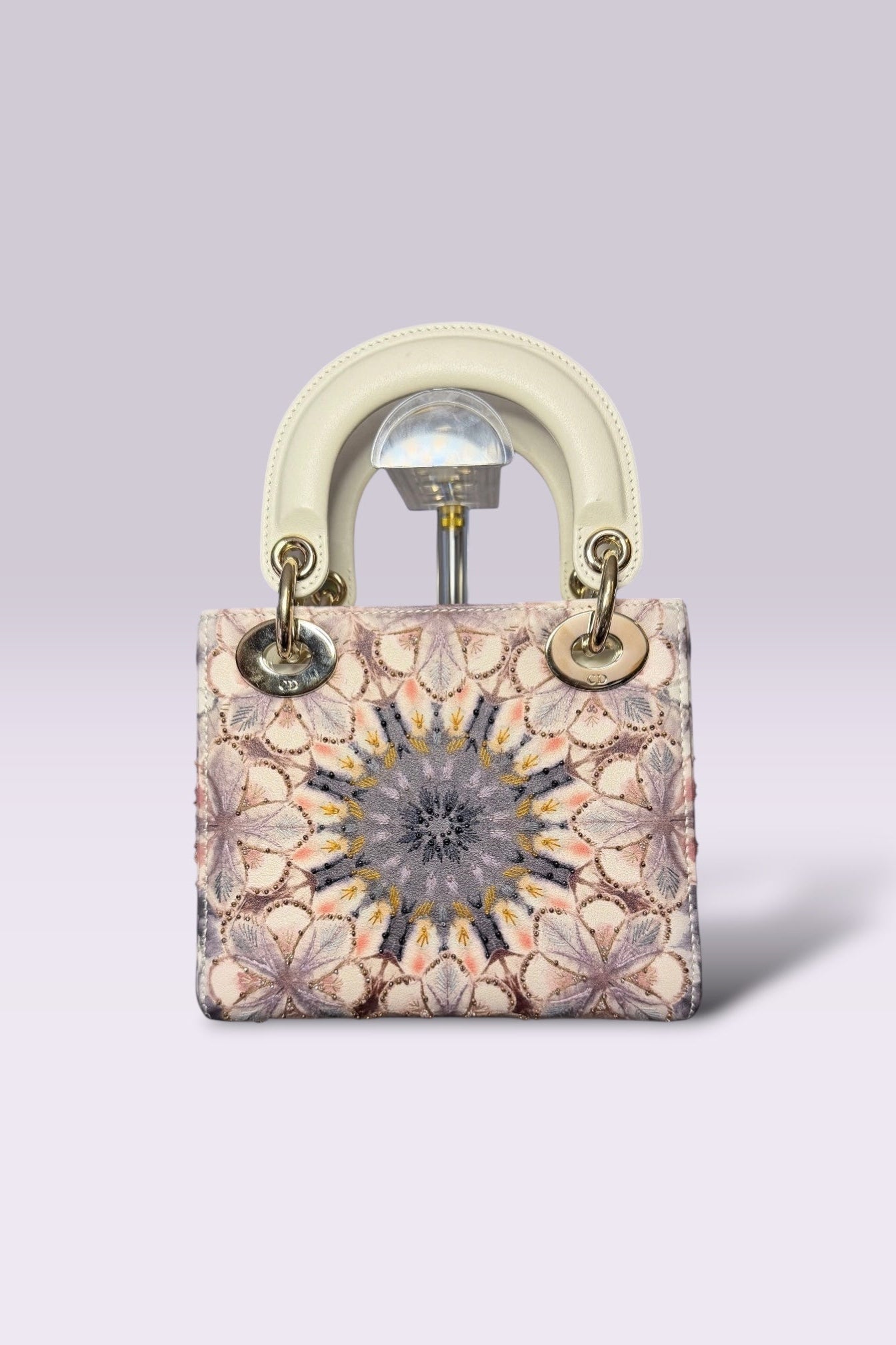 Lady Dior Mini Embroidered Beaded Bag | French Secondhand
