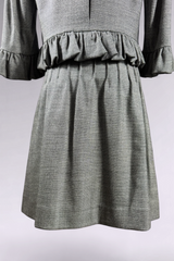 Blumarine Virgin Wool Jacket & Skirt Set | Italian Vintage