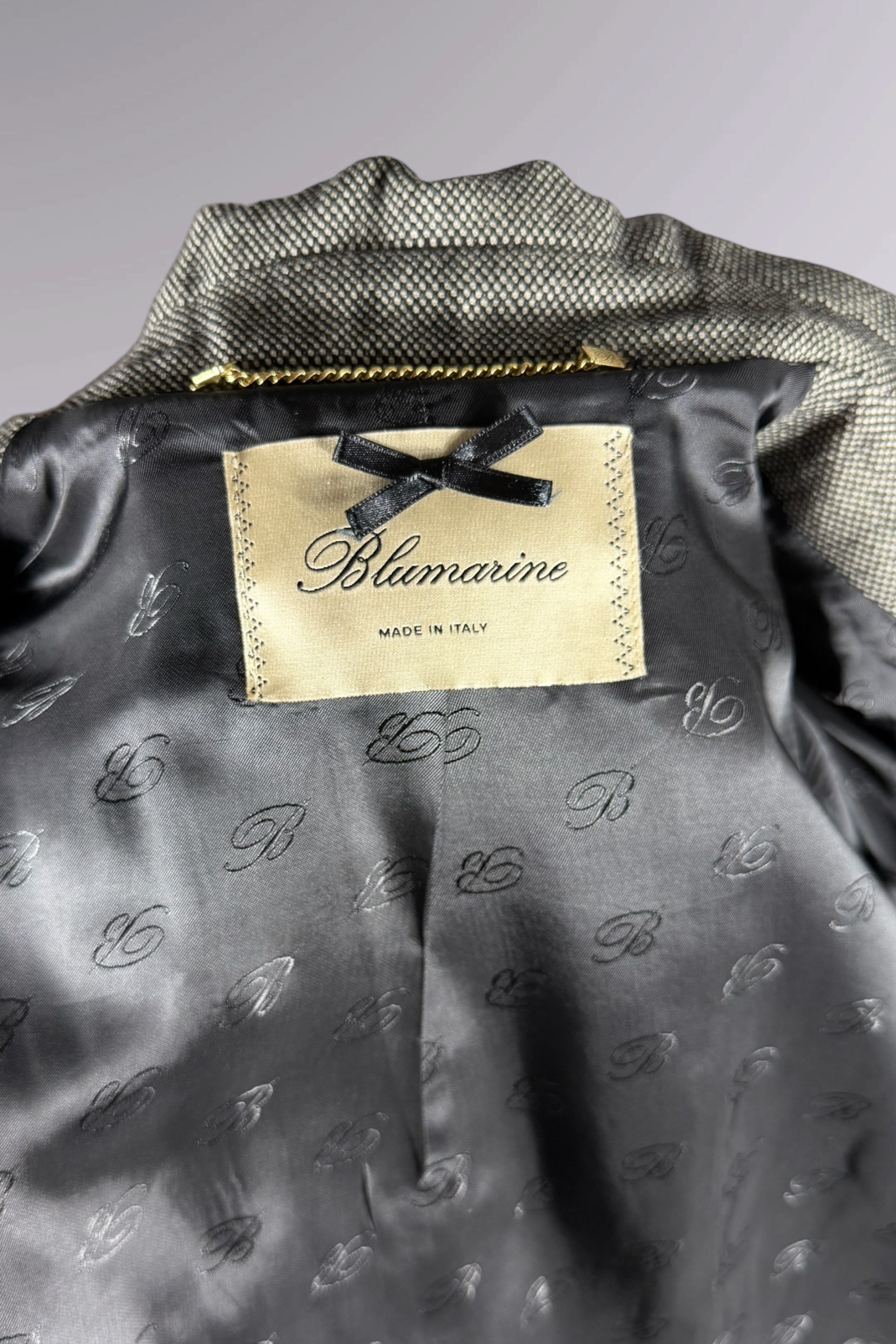 Blumarine Virgin Wool Jacket & Skirt Set | Italian Vintage