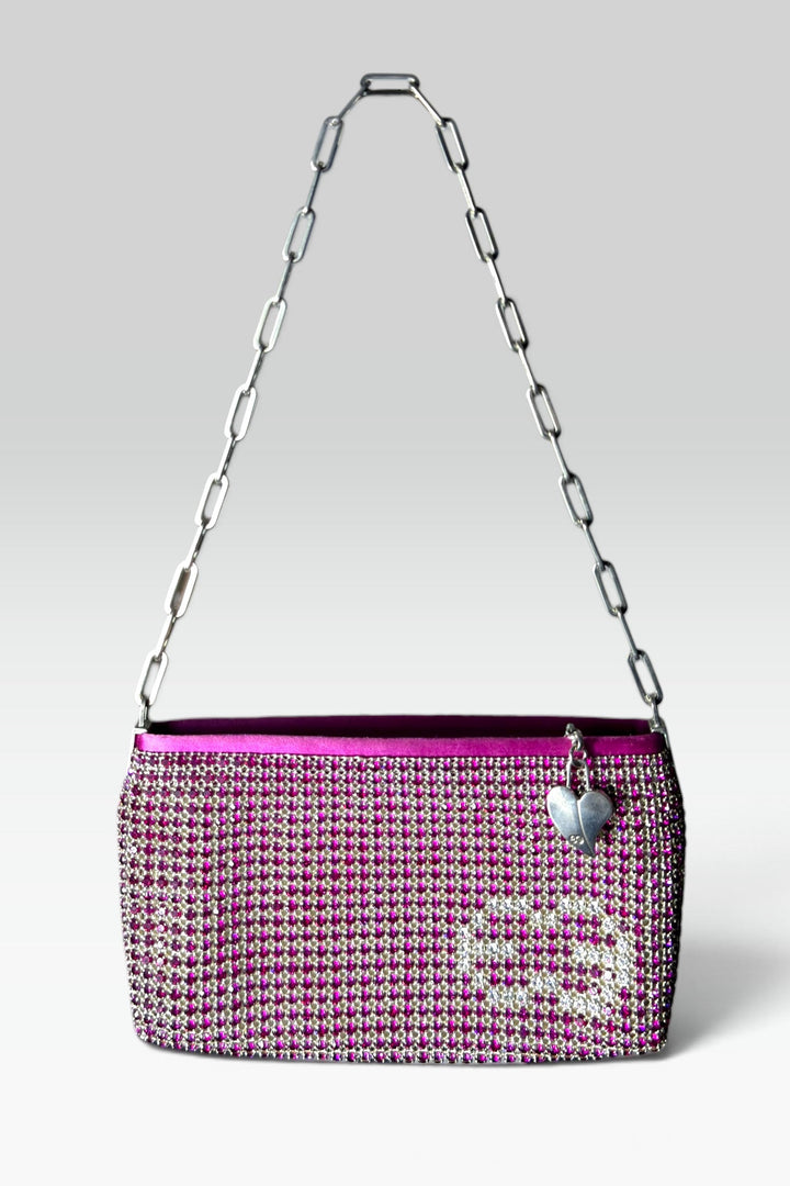  ESCADA PINK RHINESTONE BAG