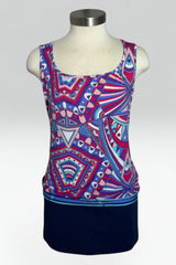 Emilio Pucci Geometric Print Tank Top