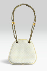 Gucci 1970s GG micro monogram bamboo chain bag