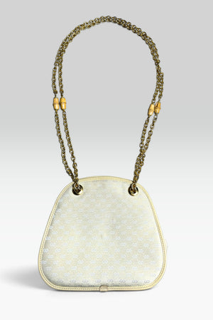 Gucci 1970s GG micro monogram bamboo chain bag