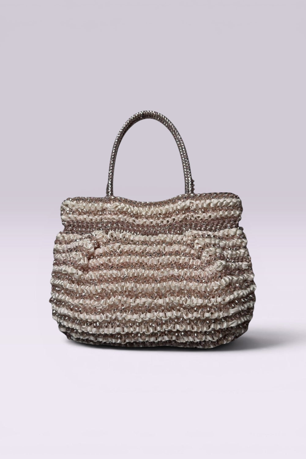 Anteprima Rose Gold Stripe Shoulder Bag | Japanese Secondhand