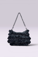 Anteprima Black Fur and Wire Shoulder Bag | Japanese Secondhand