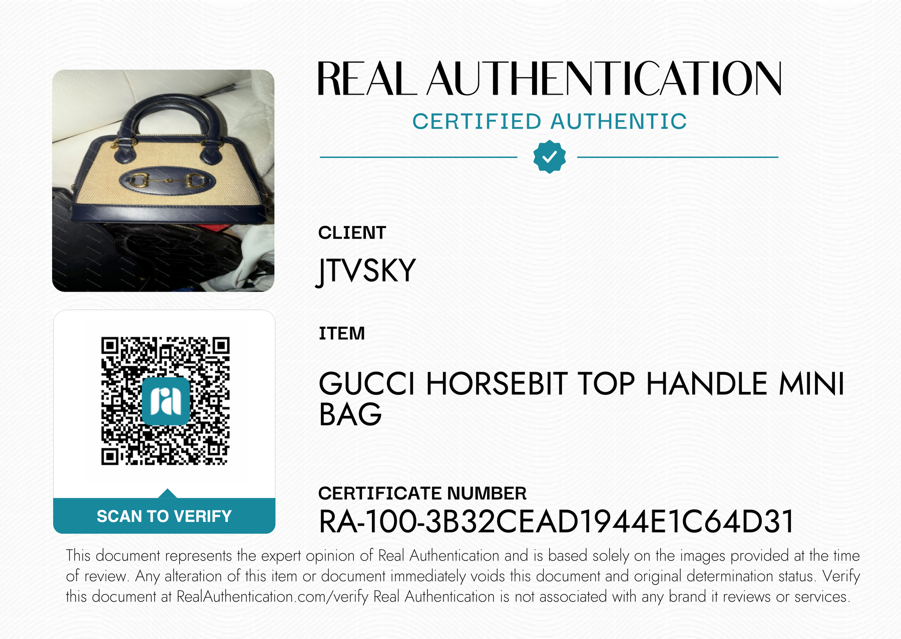 Gucci 1955 Horsebit Mini Top Handle Bag | Italian Designer Secondhand