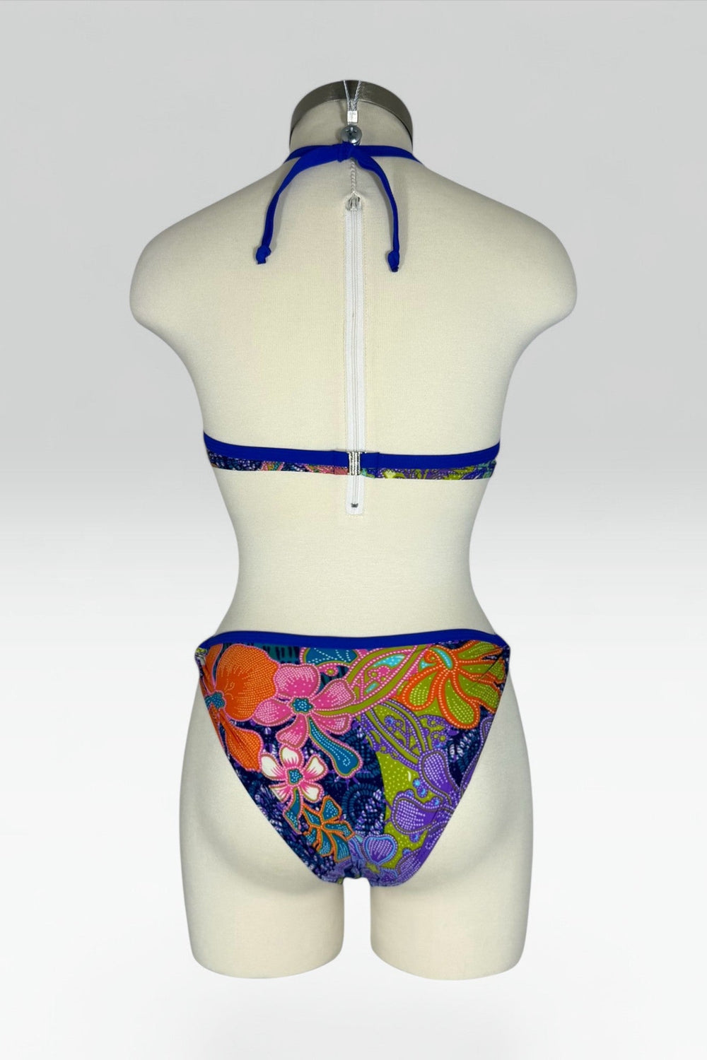 Kenzo Wave Floral Print Bikini & Tank Top Set | French Secondhand