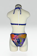 Kenzo Wave Floral Print Bikini & Tank Top Set | French Secondhand