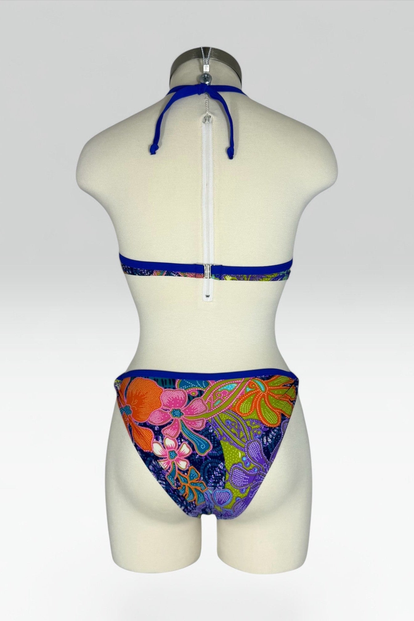 Kenzo Wave Floral Print Bikini & Tank Top Set | French Secondhand