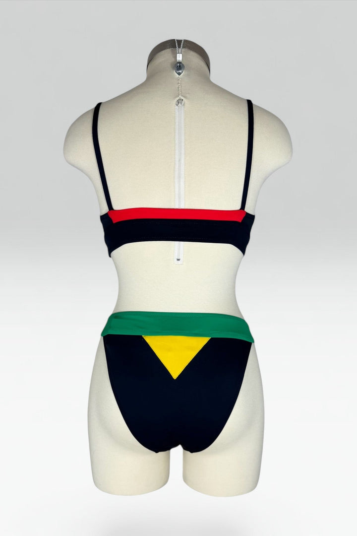 Fendi Mare Color Block Bikini Set | Italian Vintage