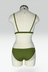 Miu Miu Olive Green Bikini Set | Italian Vintage