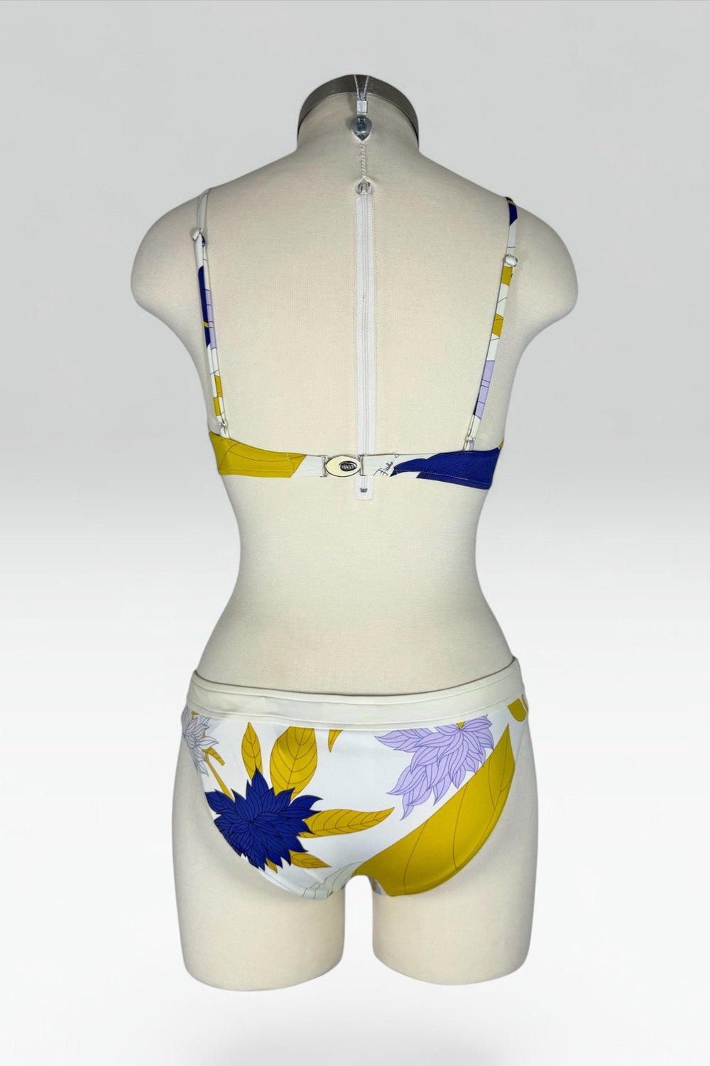 Emilio Pucci Geometric & Floral Print Bikini | Italian Secondhand