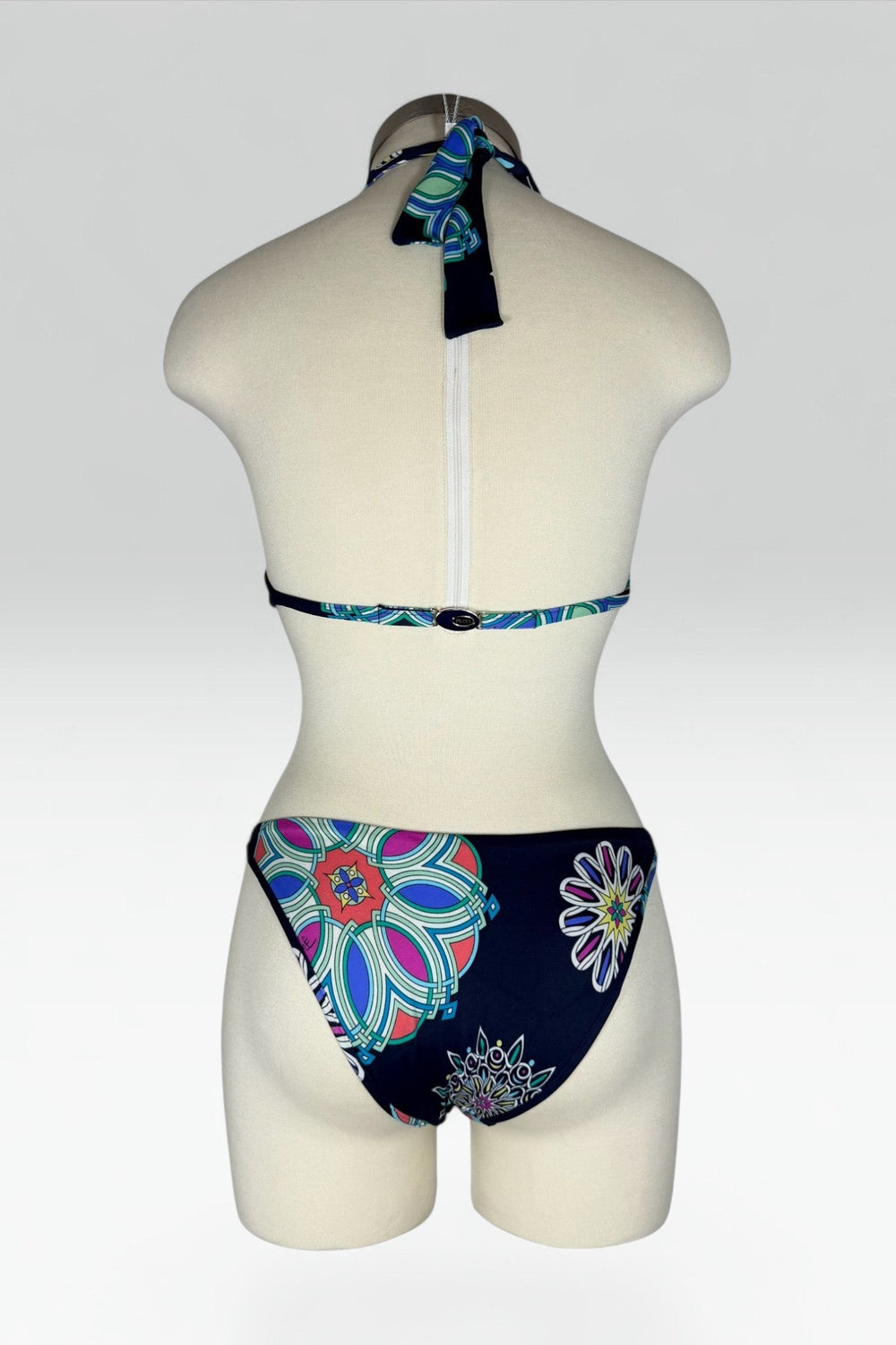 Emilio Pucci Geometric Medallion Print Bikini Set | Italian Secondhand