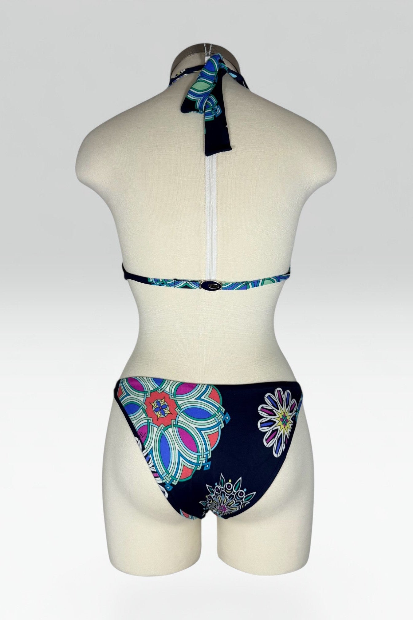 Emilio Pucci Geometric Medallion Print Bikini Set | Italian Secondhand