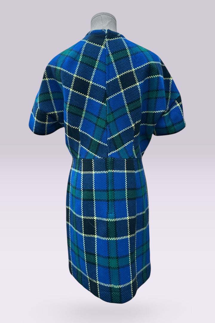 Comme des Garcons Wool Tartan Dress | Runway Archive